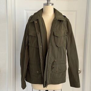 Lauren Ralph Lauren Olive Green Cargo Jacket